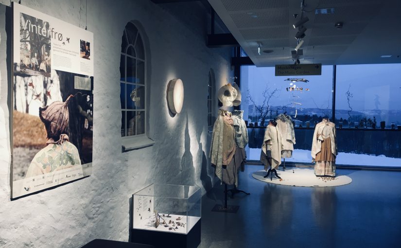 Vinterfrø på utstilling